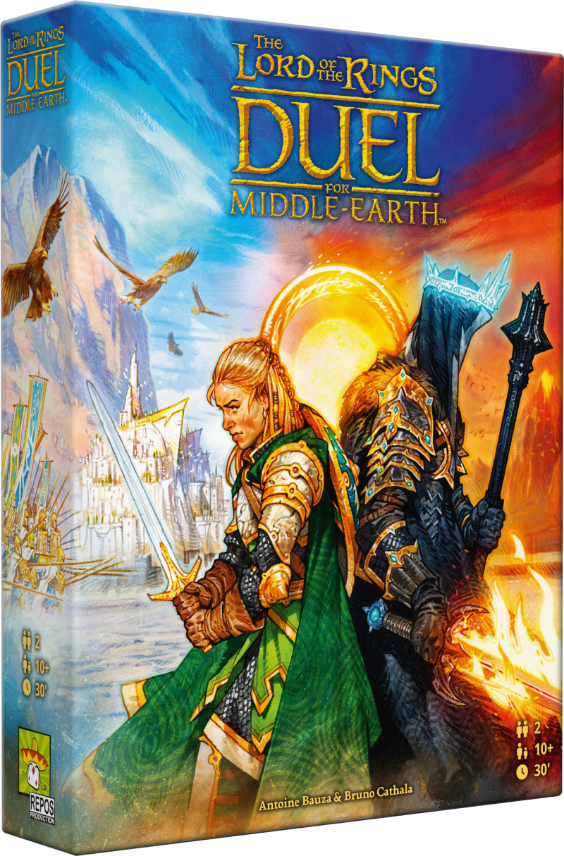 The Lord of the Rings: Duel for Middle-Earth (Nordic) (Skadad Kartong)