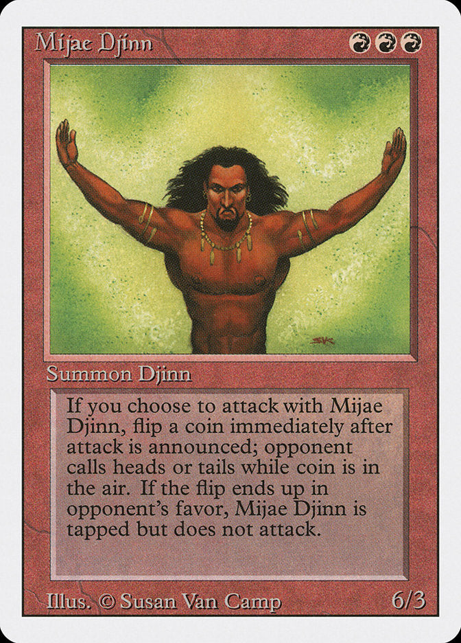 Mijae Djinn, Revised edition Card Art