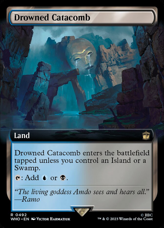 Drowned Catacomb, Doctor Who Card Art