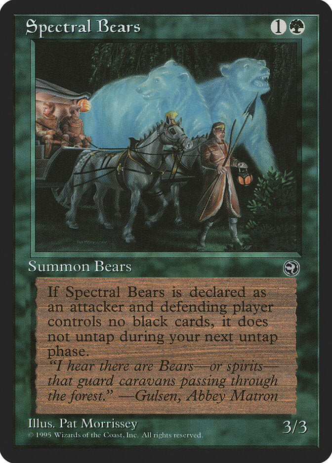 Spectral Bears, Homelands Card Art