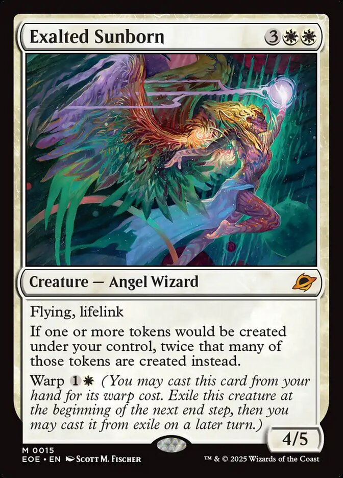 Exalted Sunborn, Edge Of Eternities Card Art