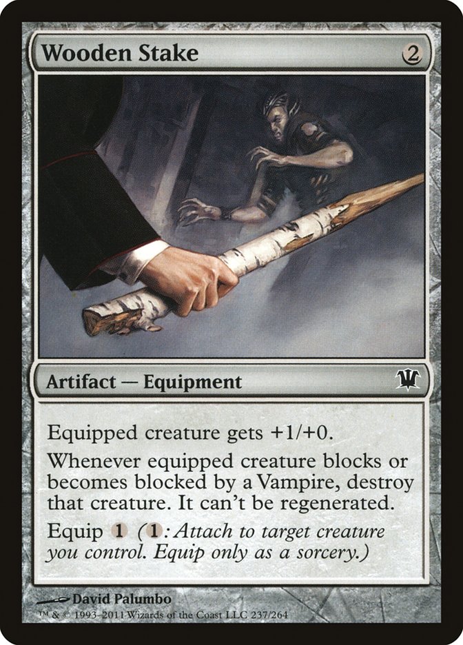 Wooden Stake, Innistrad Card Art