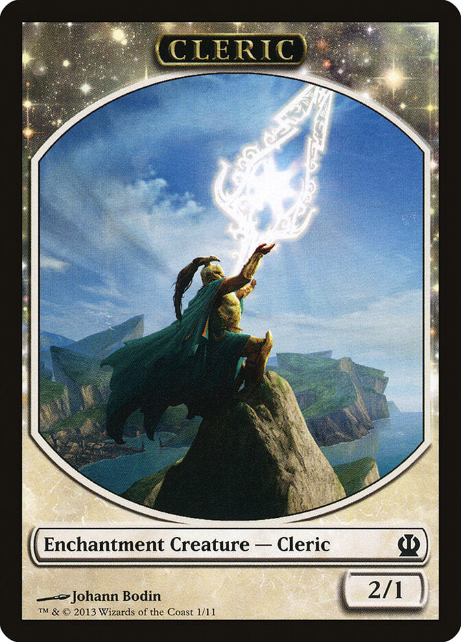 Cleric, Theros Tokens Card Art