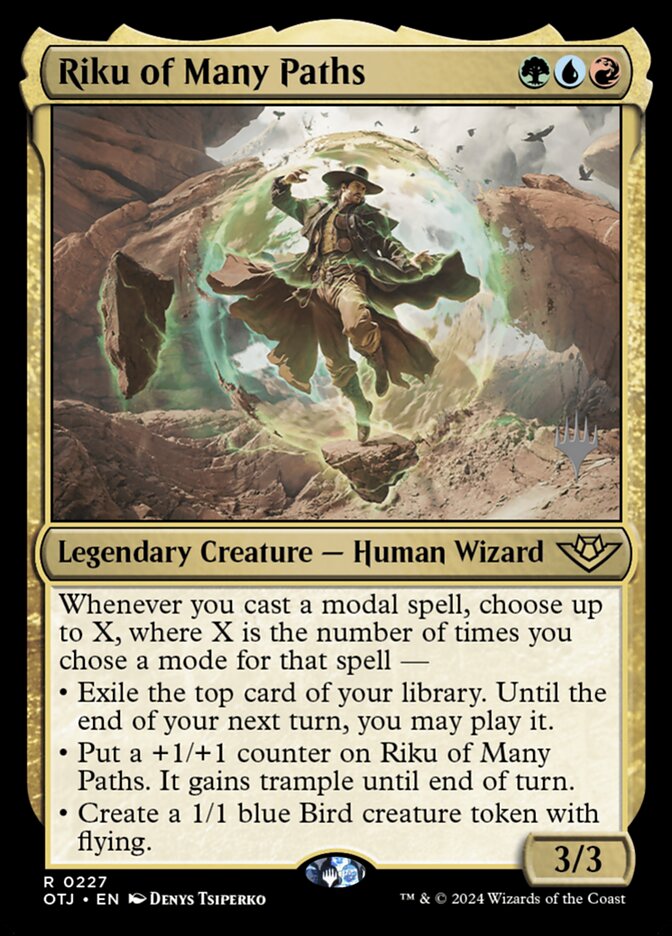 Riku of Many Paths, Outlaws Of Thunder Junction Promos Card Art