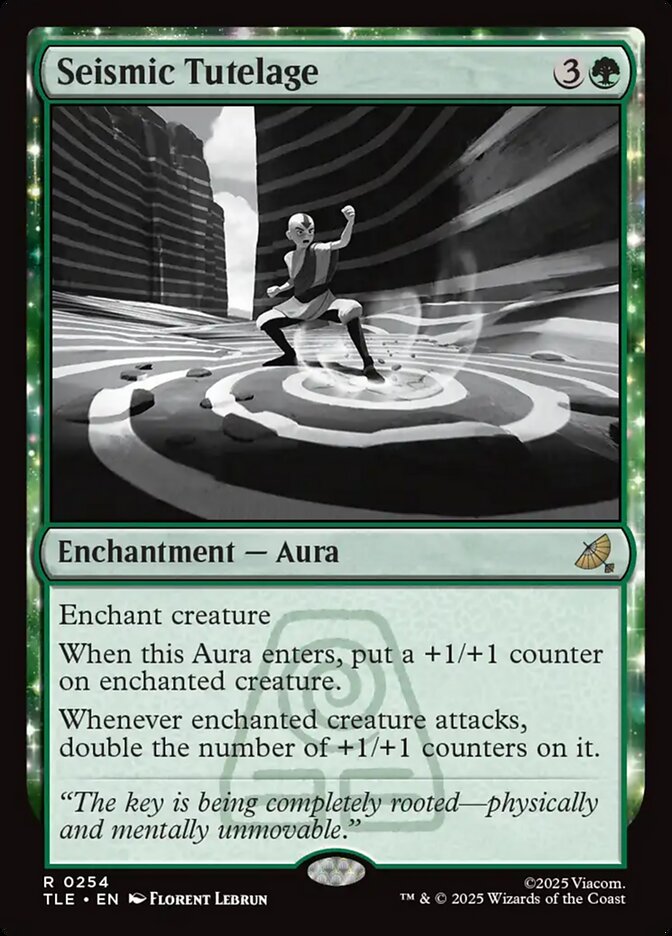 Seismic Tutelage, Avatar: The Last Airbender Eternal Card Art