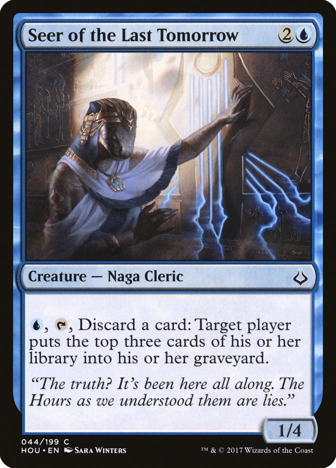 Seer of the Last Tomorrow - Foil