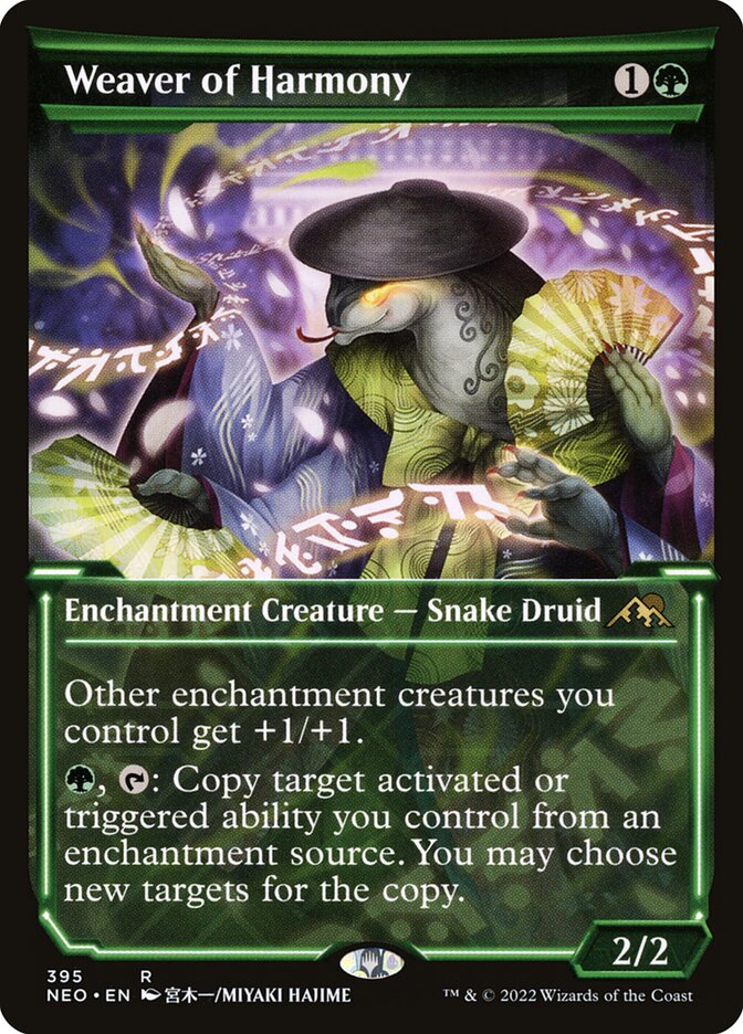 Weaver of Harmony, Kamigawa: Neon Dynasty Card Art