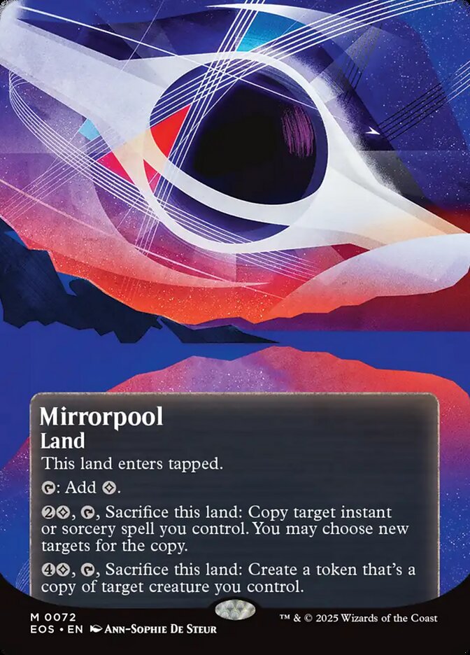 Mirrorpool, Edge Of Eternities: Stellar Sights Card Art