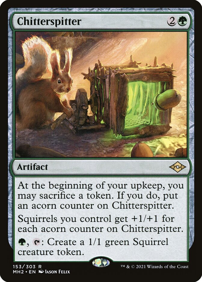 Chitterspitter, Modern horizons 2 Card Art