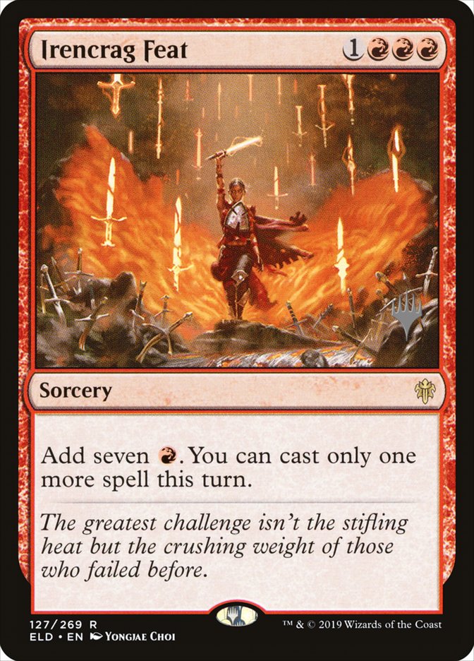 Irencrag Feat, Throne Of Eldraine Promos Card Art