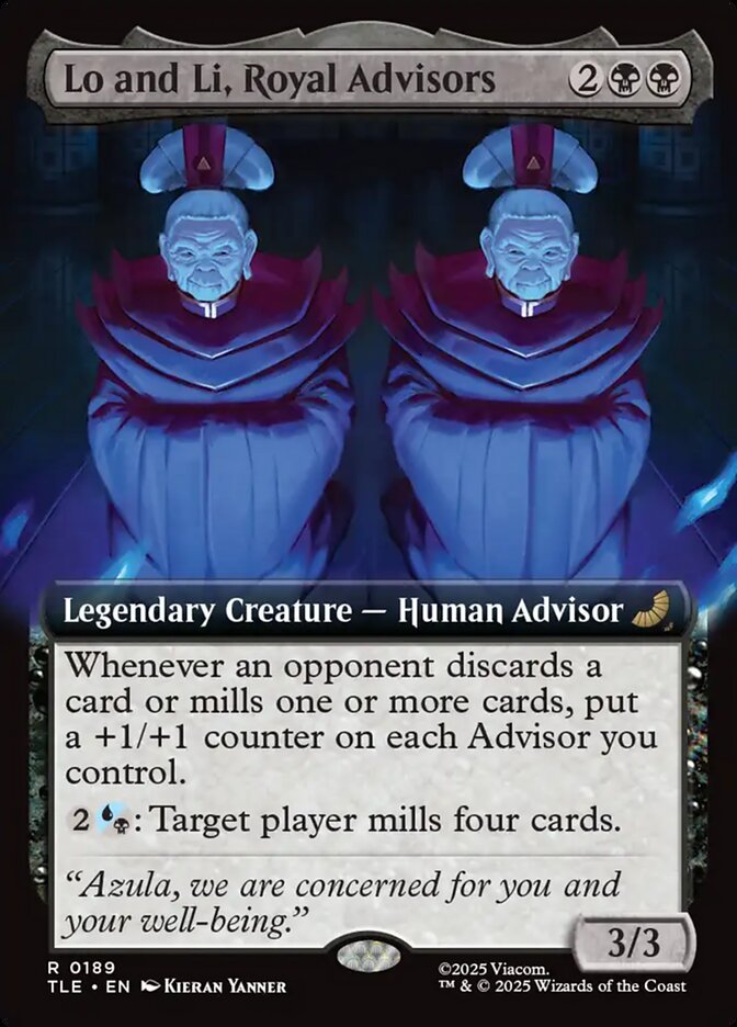Lo and Li, Royal Advisors, Avatar: The Last Airbender Eternal Card Art
