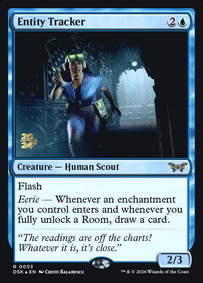 Entity Tracker, Duskmourn: house of horror promos Card Art