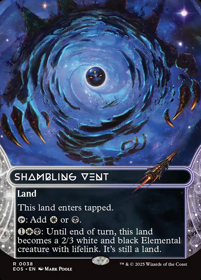 Shambling Vent, Edge Of Eternities: Stellar Sights Card Art