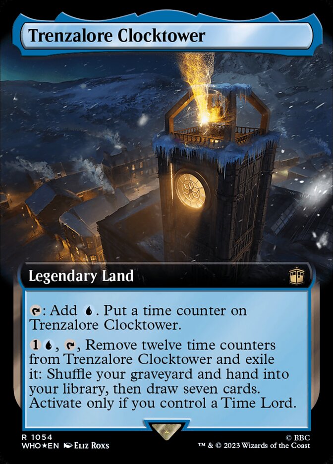 Trenzalore Clocktower, Doctor Who Card Art