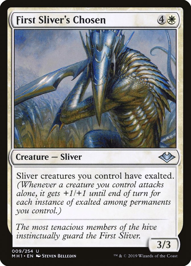 First Sliver's Chosen, Modern Horizons Card Art