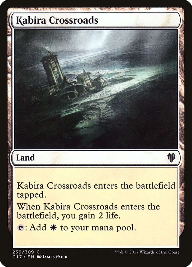 Kabira Crossroads, Commander 2017 Card Art