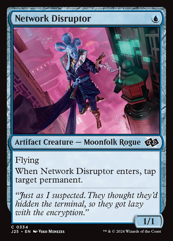 Network Disruptor, Foundations Jumpstart Card Art