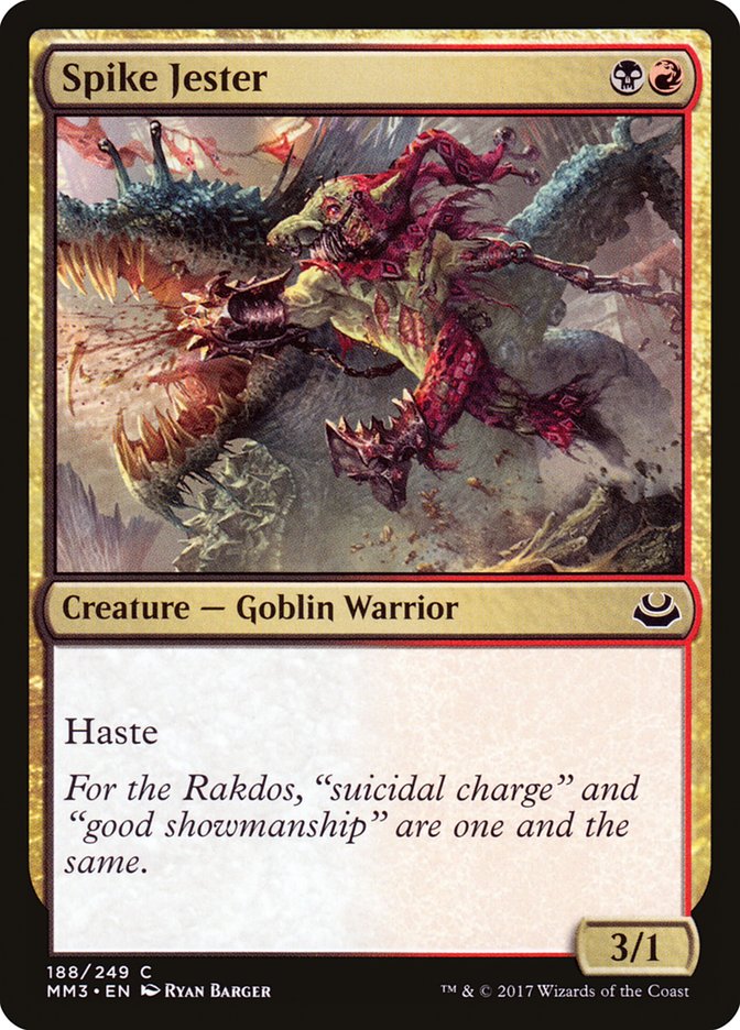 Spike Jester, Modern masters 2017 Card Art