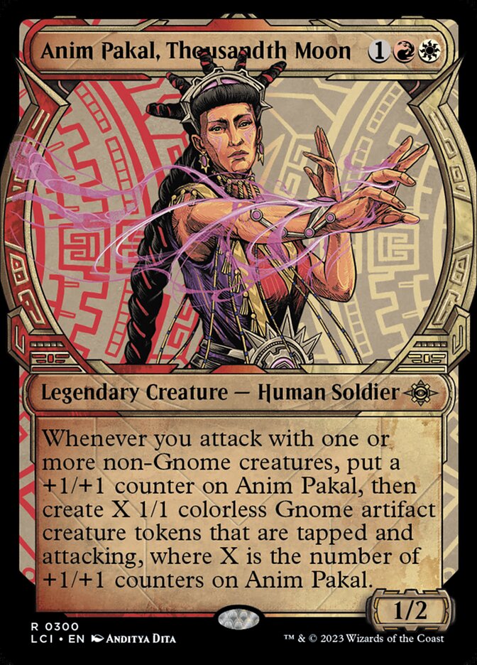 Anim Pakal, Thousandth Moon, The lost caverns of ixalan Card Art