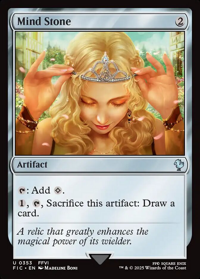Mind Stone, Final fantasy commander Card Art