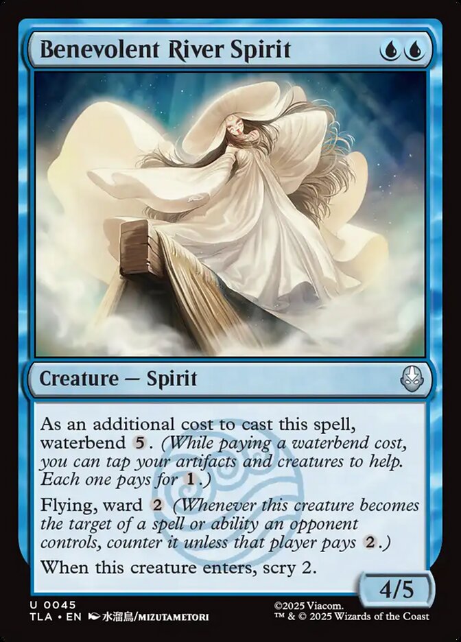 Benevolent River Spirit, Avatar: The Last Airbender Card Art