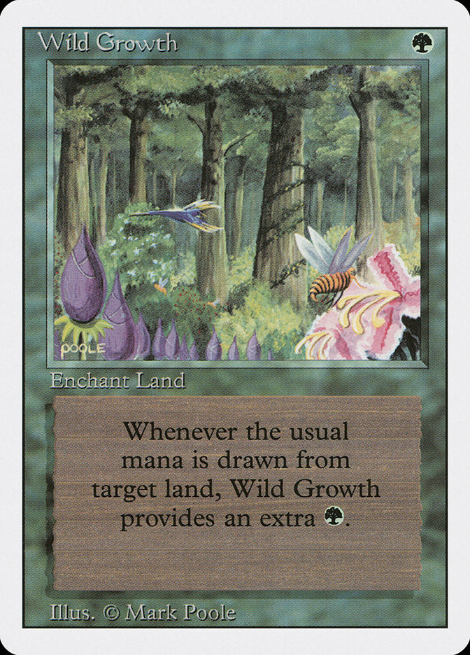 Wild Growth, Revised edition Card Art