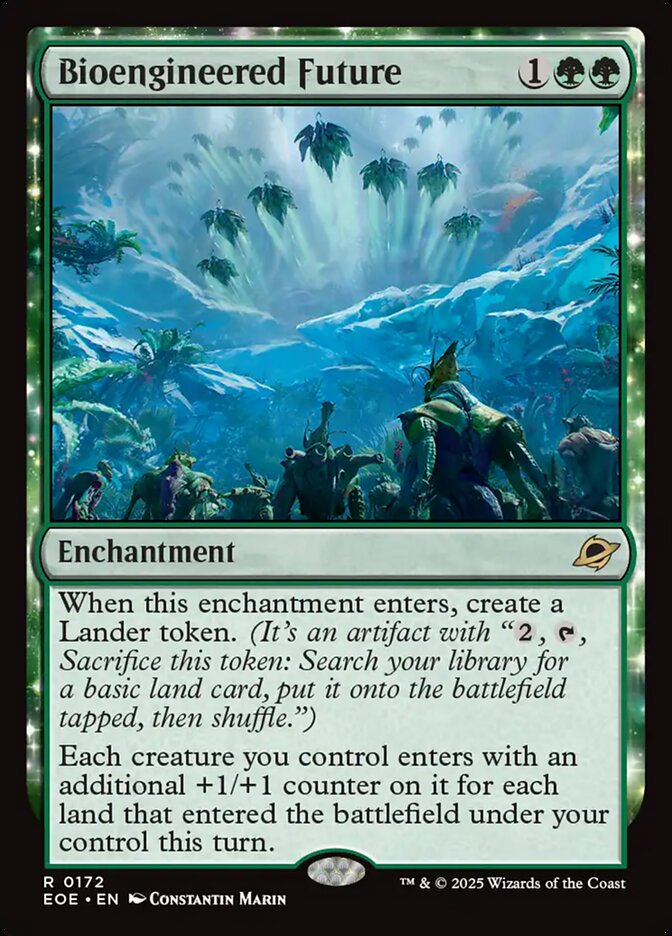 Bioengineered Future, Edge of eternities Card Art