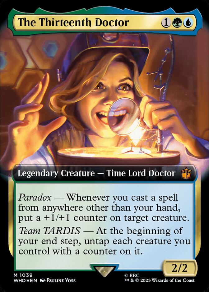 The Thirteenth Doctor, Doctor Who Card Art