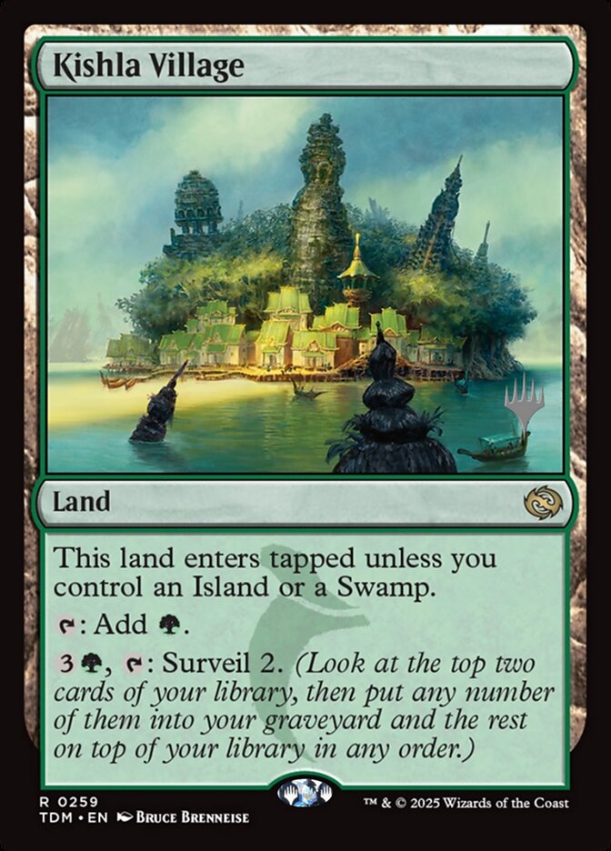 Kishla Village, Tarkir: Dragonstorm Promos Card Art
