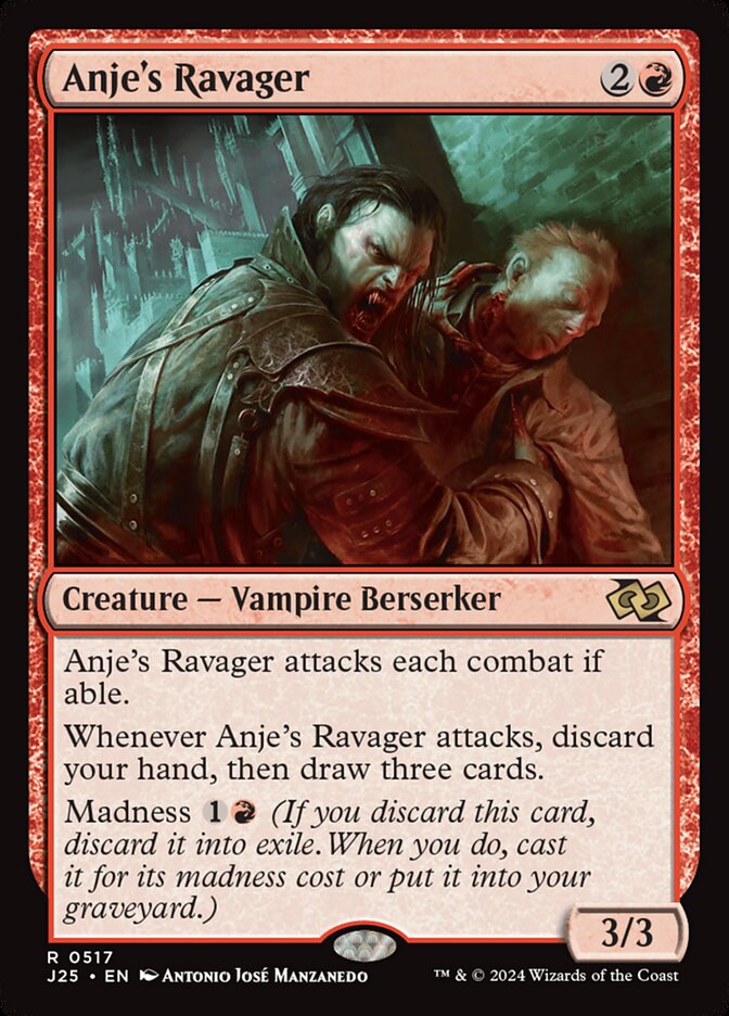 Anje's Ravager, Foundations jumpstart Card Art
