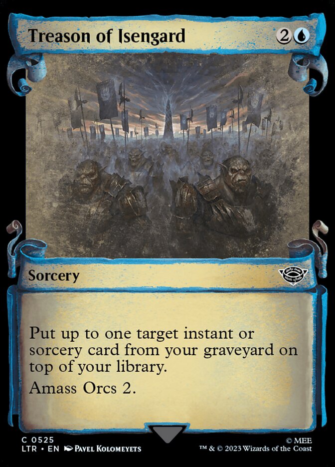 Treason of Isengard, The lord of the rings: tales of middle-earth Card Art