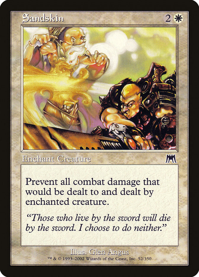 Sandskin, Onslaught Card Art