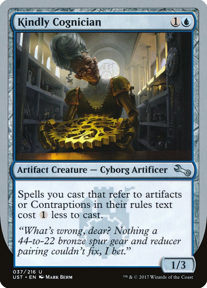 Kindly Cognician, Unstable Card Art
