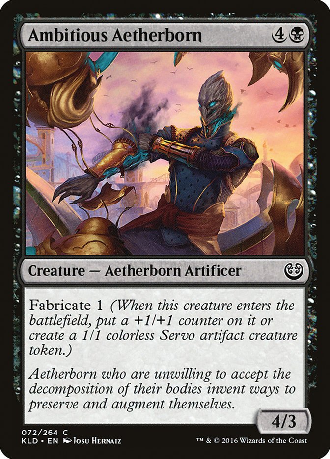 Ambitious Aetherborn, Kaladesh Card Art