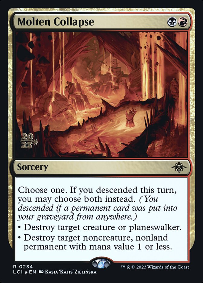 Molten Collapse - Foil