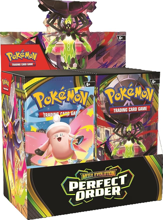 Pokémon - Booster Display Box - Mega Evolution 3.0: Perfect Order (Max 1st/kund)