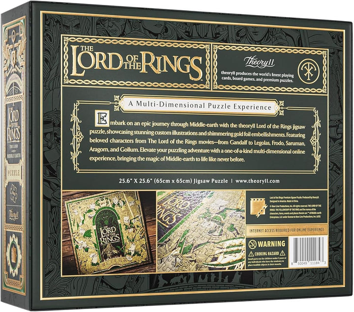 Pussel - 1000 - Lord Of The Rings Multi-Dimensional Puzzle