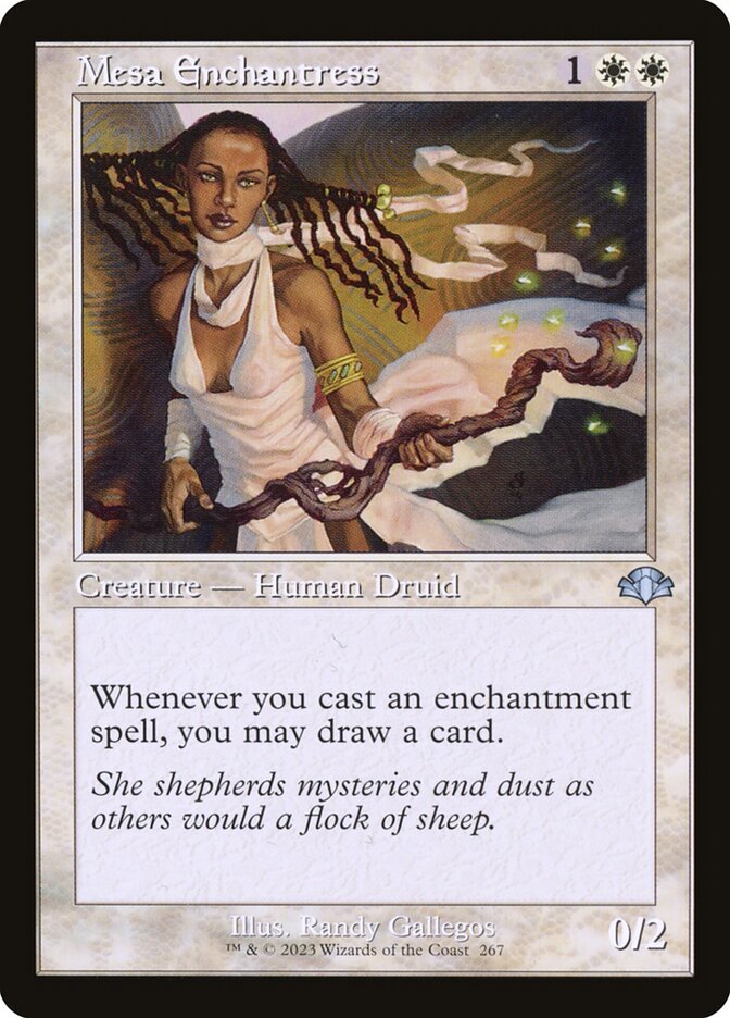 Mesa Enchantress, Dominaria Remastered Card Art