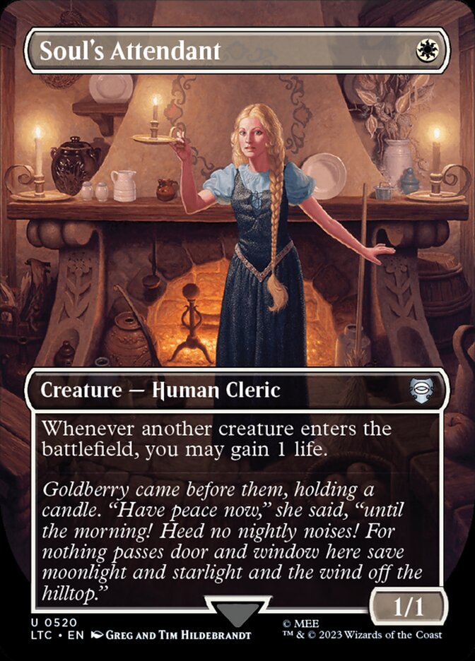 Soul's Attendant, Tales Of Middle-Earth Commander Card Art