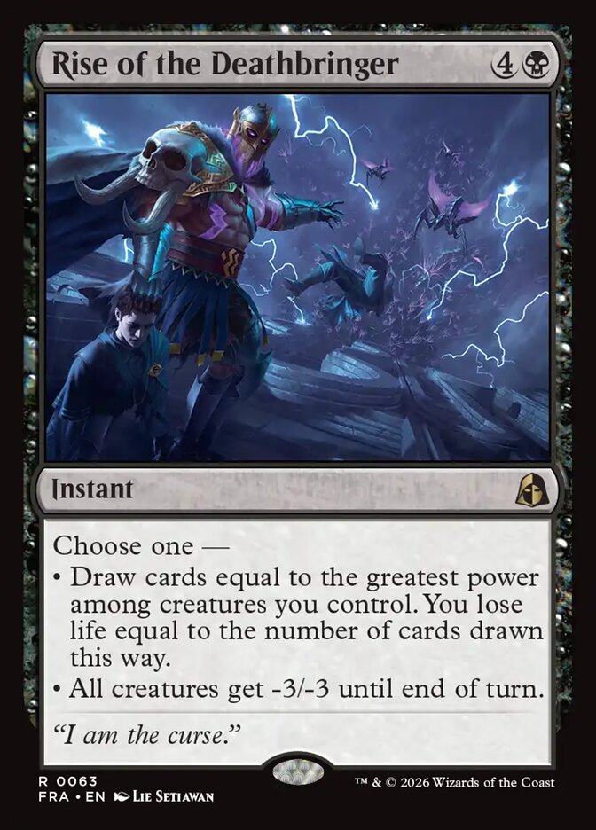 Rise of the Deathbringer, Reality Fracture Card Art