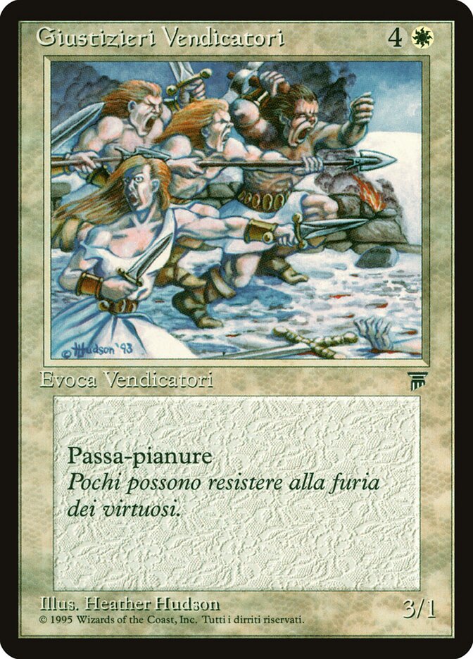 Righteous Avengers, Legends Card Art