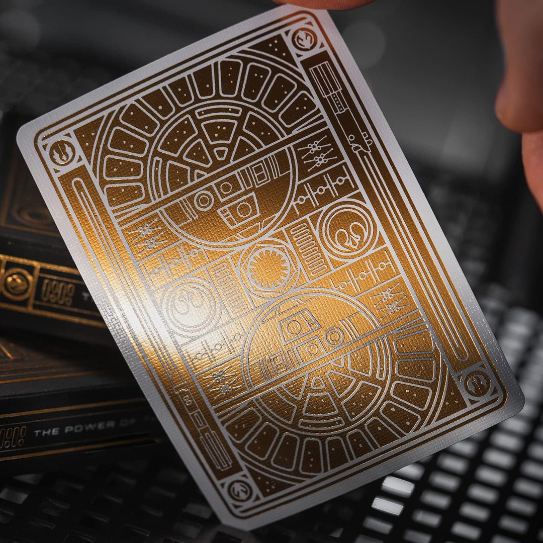 Star Wars Playing Cards Gold Version