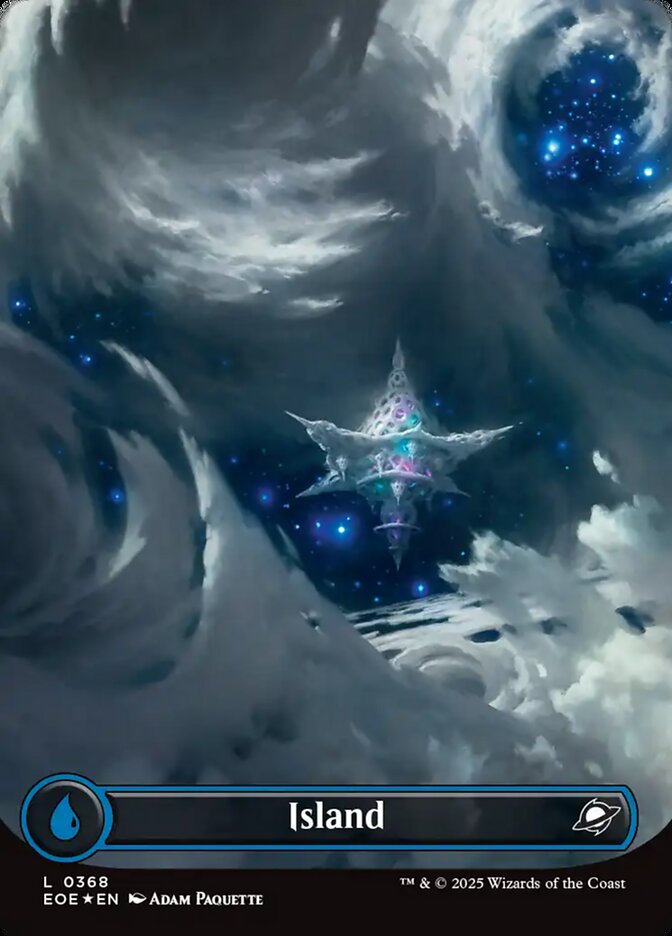 Island, Edge Of Eternities Card Art