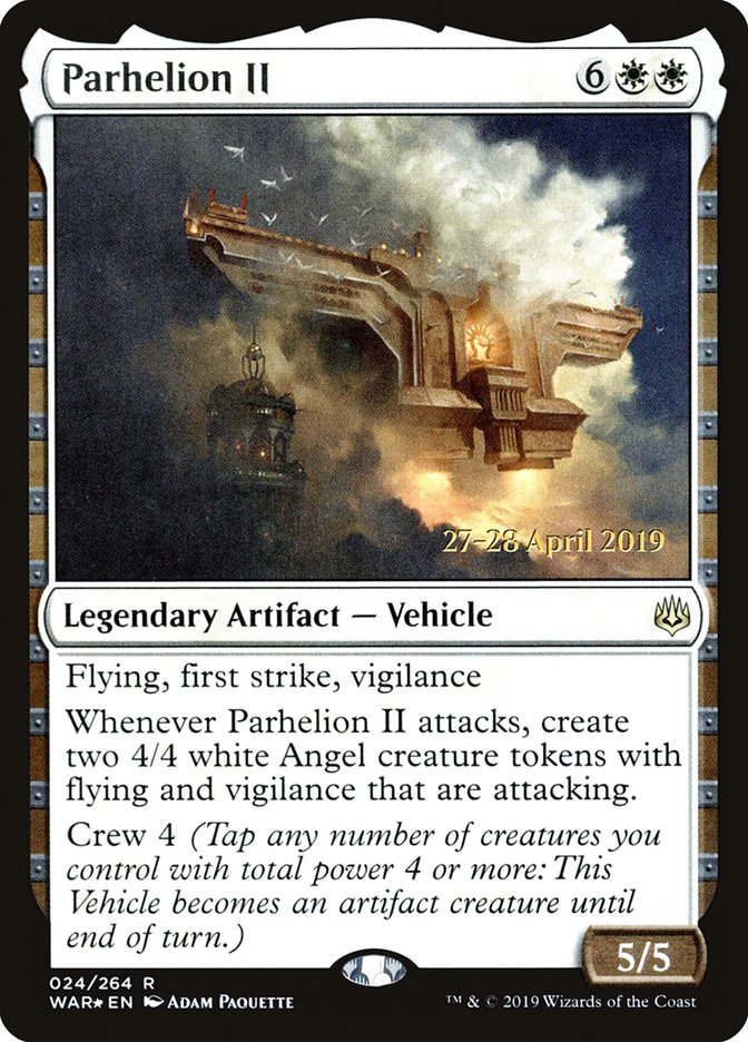 Parhelion II, War of the spark promos Card Art