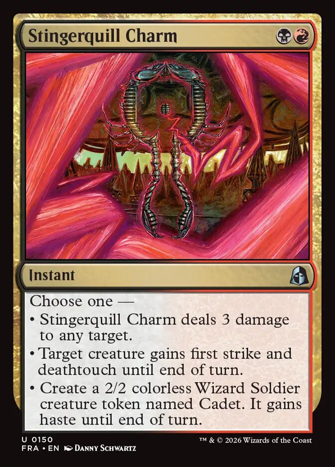 Stingerquill Charm, Reality Fracture Card Art