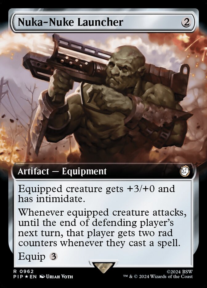 Nuka-Nuke Launcher, Fallout Card Art