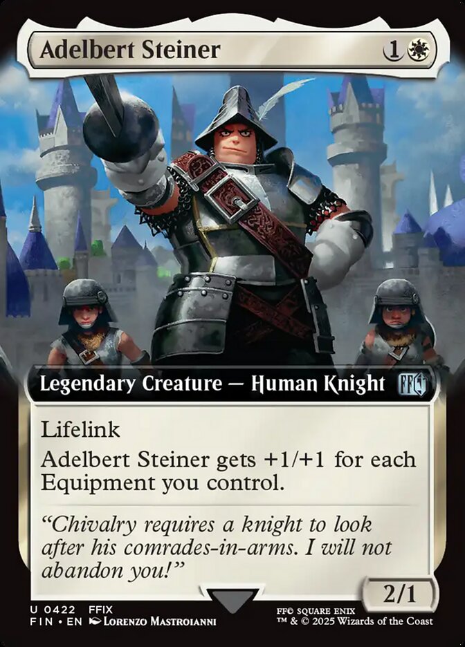Adelbert Steiner, Final Fantasy Card Art