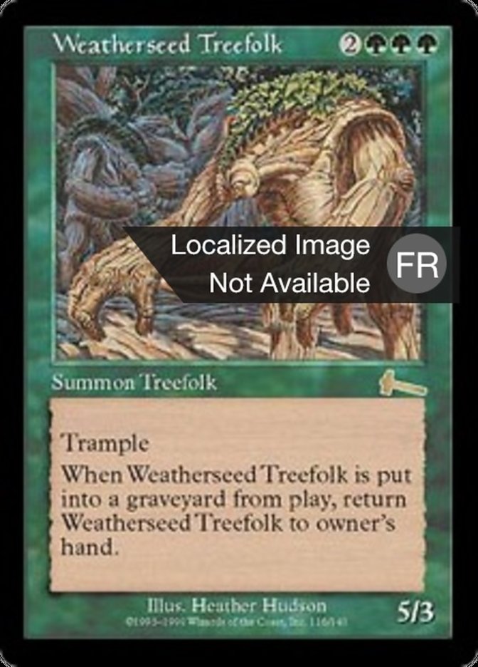 Weatherseed Treefolk, Urza'S Legacy Card Art