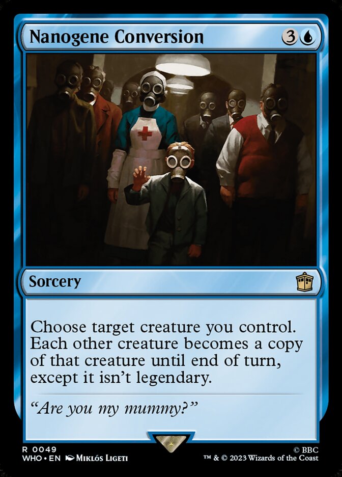 Nanogene Conversion, Doctor Who Card Art
