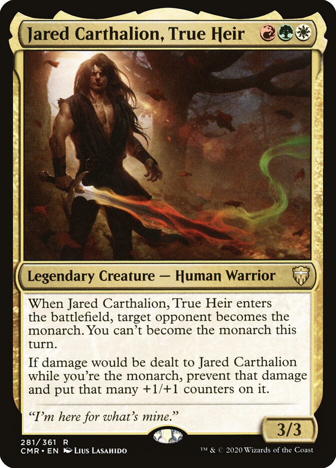 Jared Carthalion, True Heir, Commander Legends Card Art